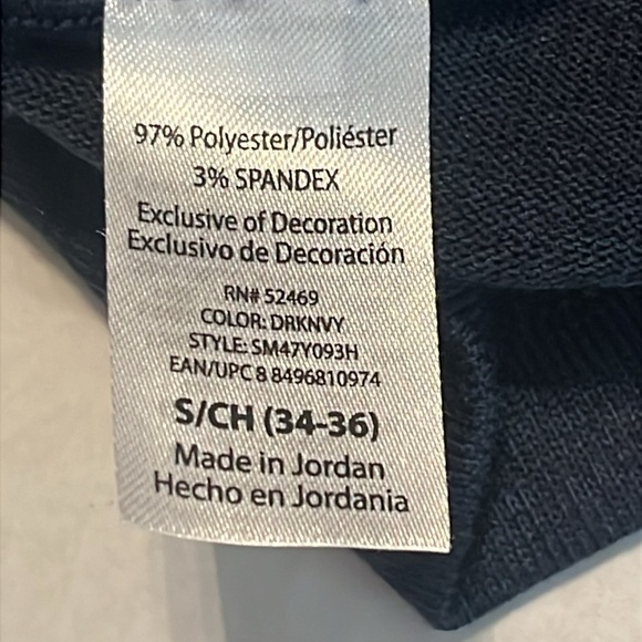 Swiss Tech Men's Dark Navy 1/4 Zip Performance Long Sleeve Pullover Size S - Picture 8 of 10